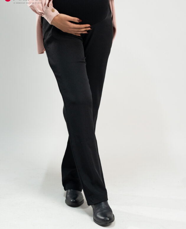 Pantalon Noir Élégant – Confort et style