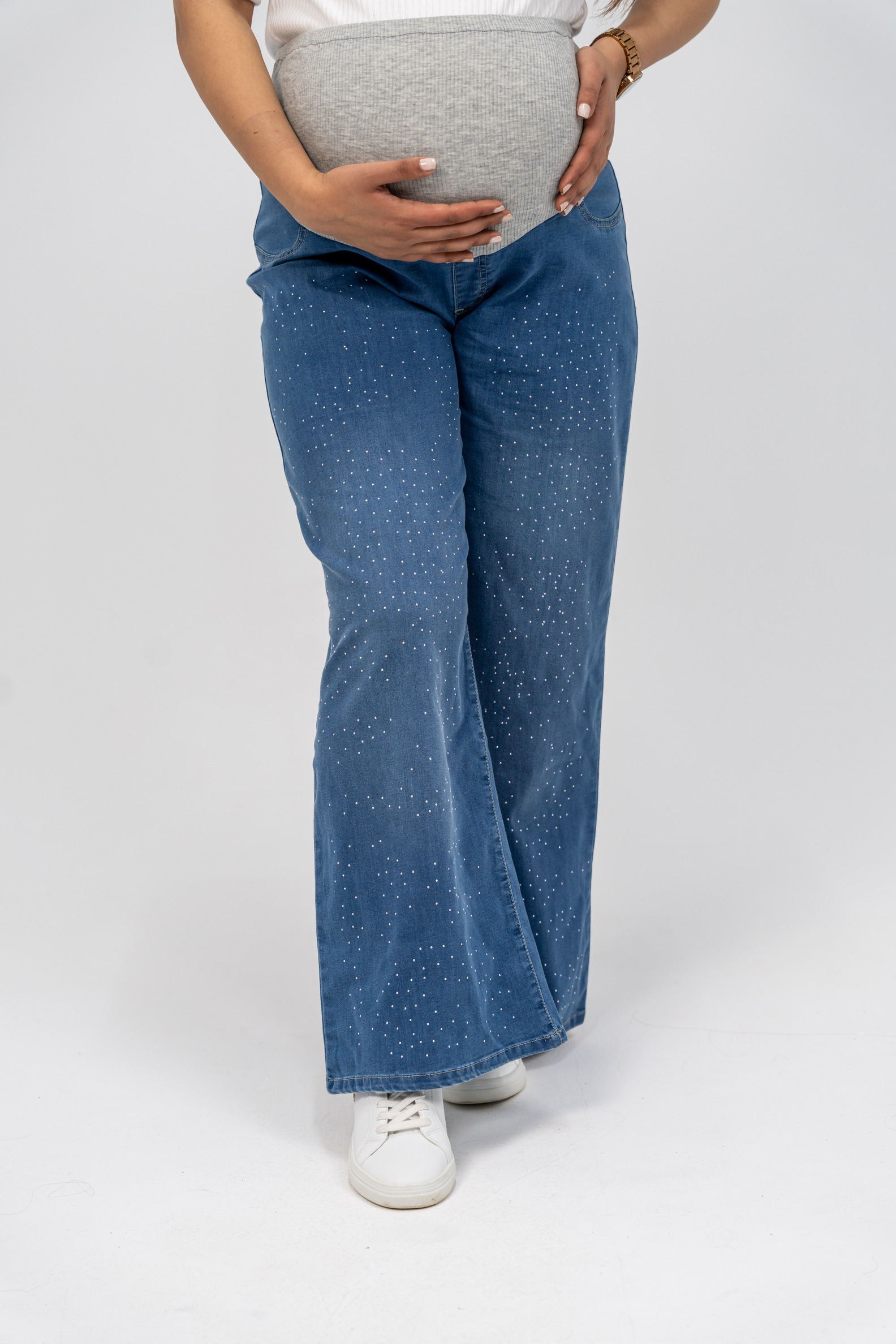 Jean Glitter Wide