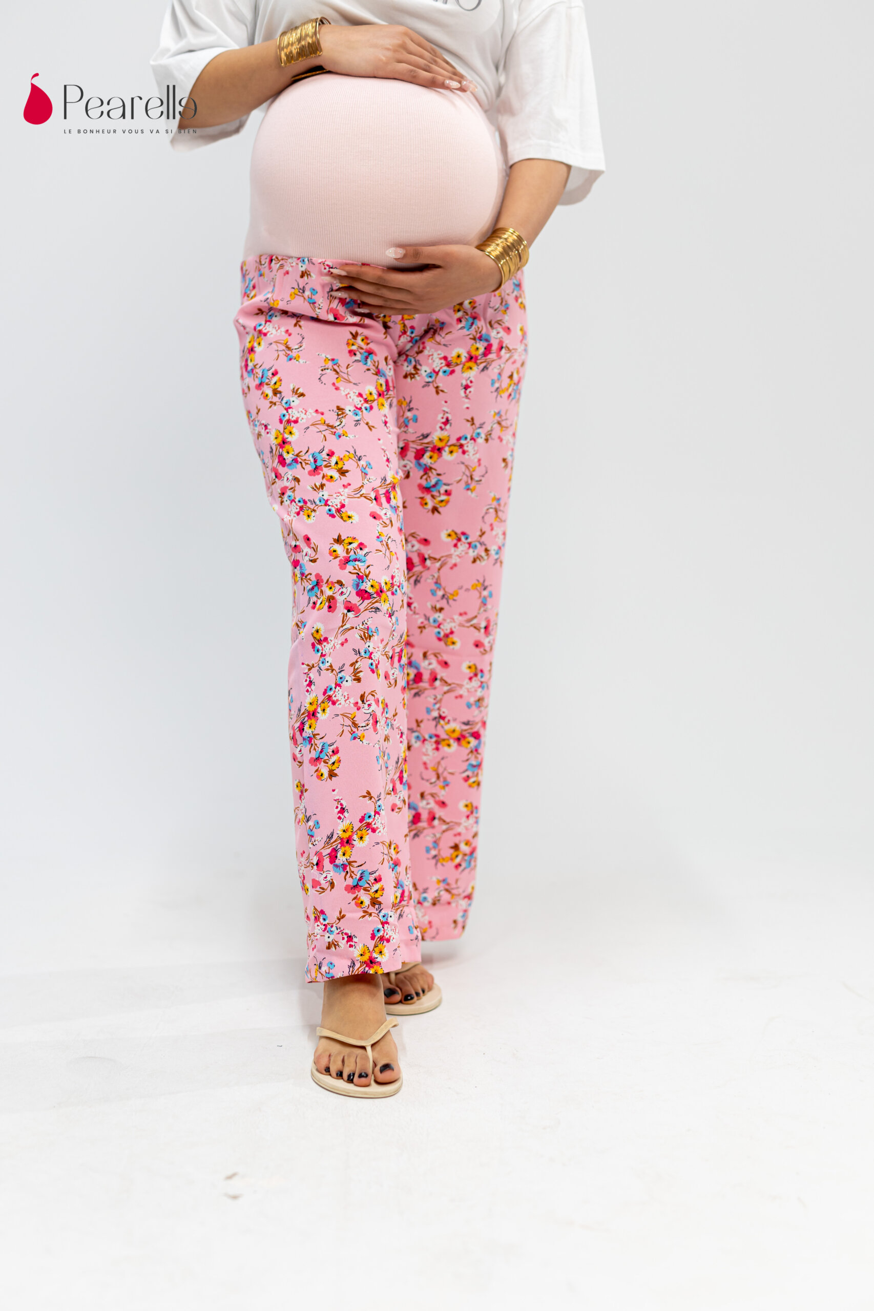 Pantalon Florale